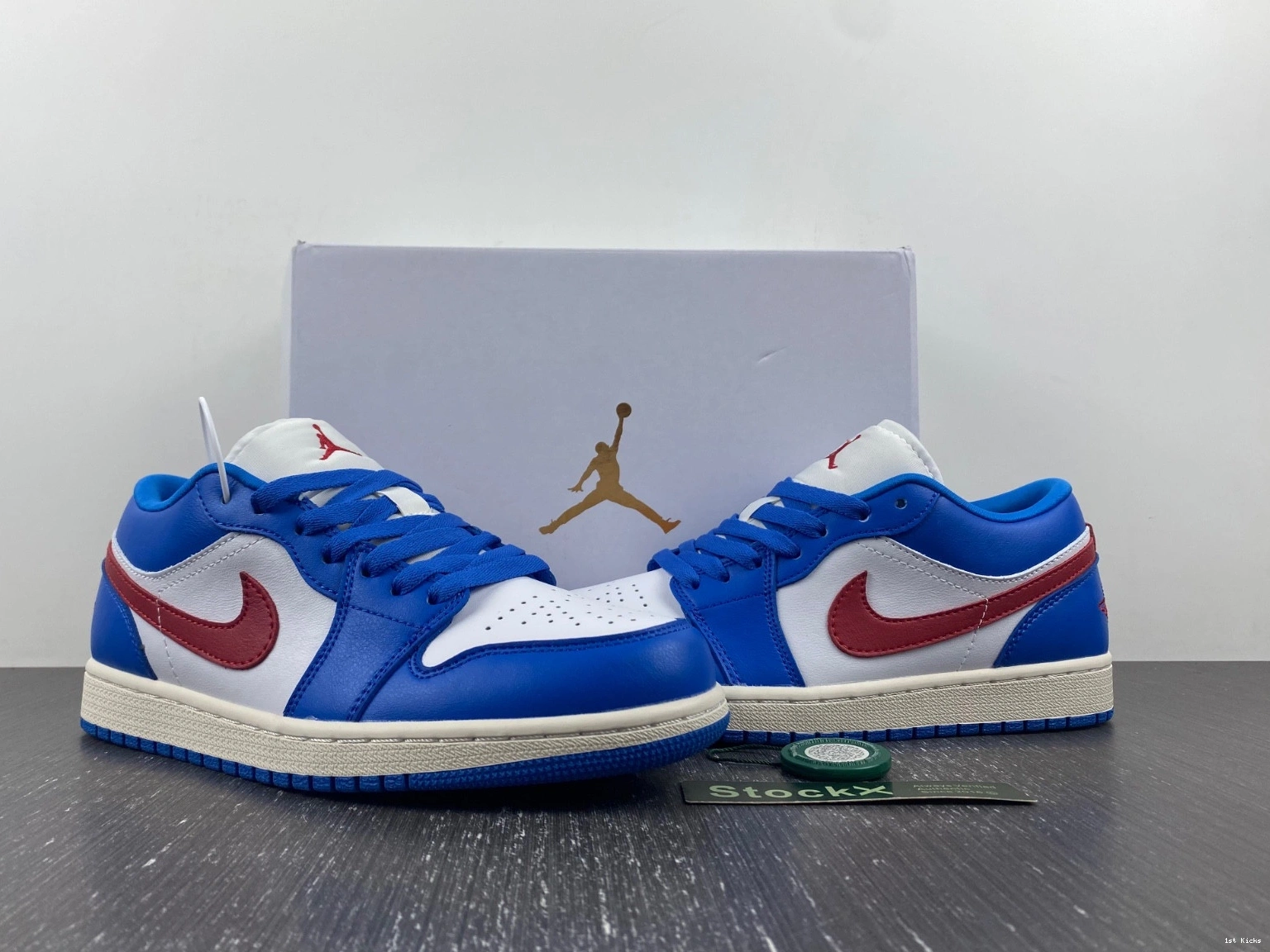 1 Sport Low - Jordan Blue Red DC0774-416 (Women's) Gym 0217